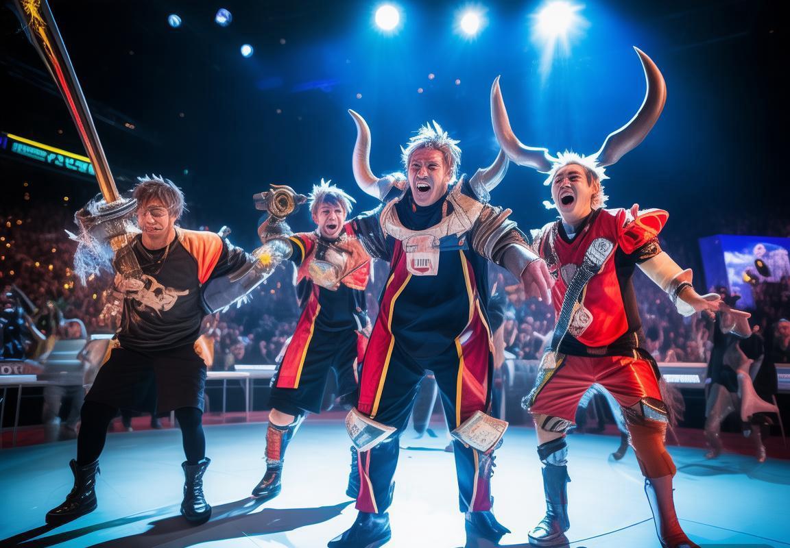 Gaimin Gladiators电竞战队变装引爆全场：赛后采访整活上演英雄角色扮演，诠释电竞趣味文化